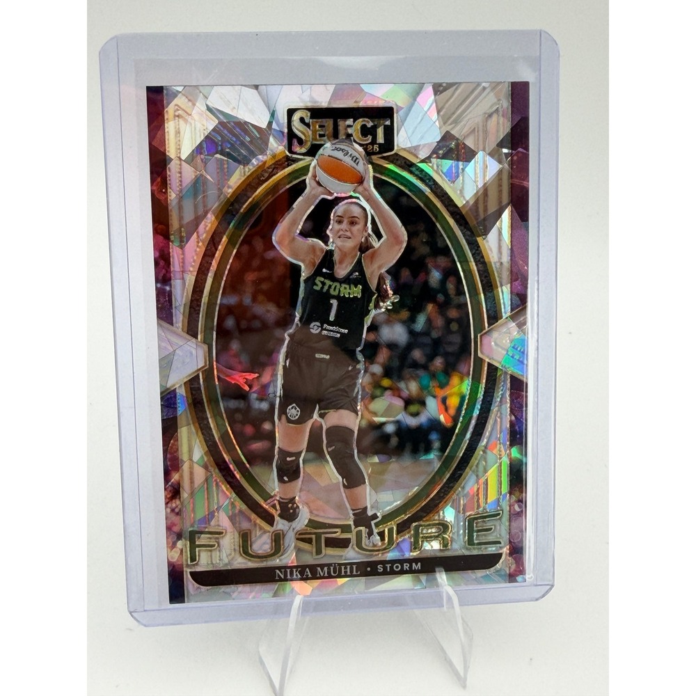 2025 Panini Select WNBA Nika Mühl Seattle Storm Future Insert #19 Prizm NM